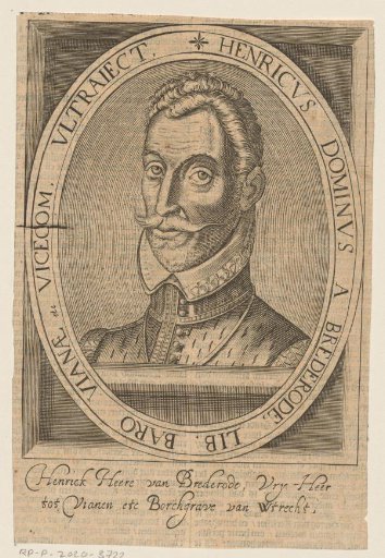 Portrait of Hendrik van Brederode