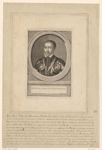 Portrait of Hendrik van Brederode