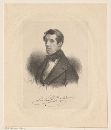 Portrait of Johannes Bernardus van Bree
