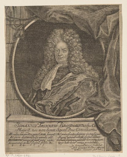 Portrait of Johann Friedrich Breithaupt