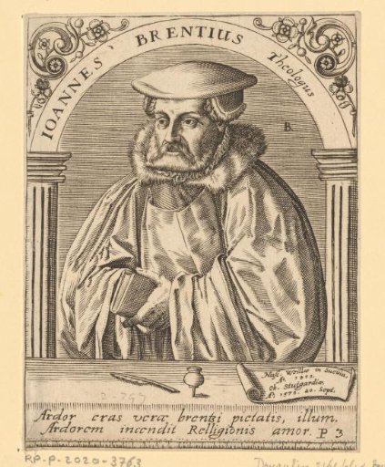 Portrait of Johann Brenz