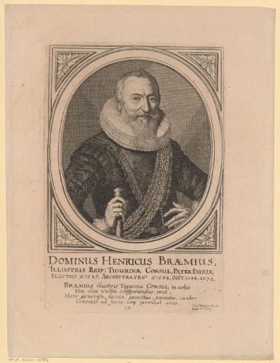 Portrait of Heinrich Bräm