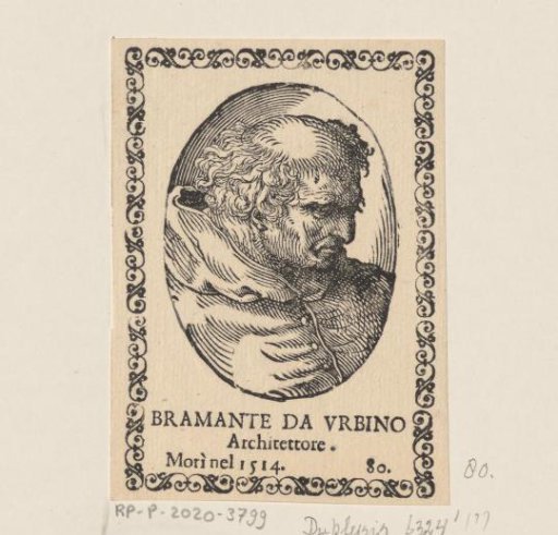Portrait of Donato Bramante