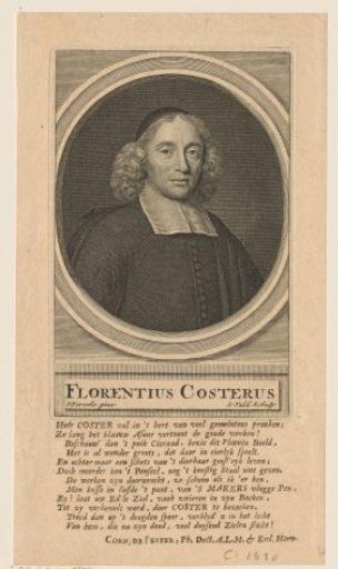 Portrait of Florentius Costerus