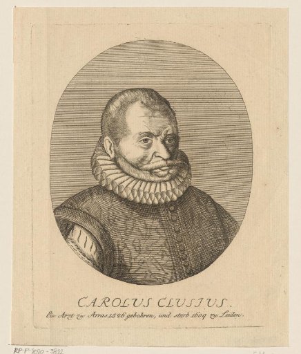 Portrait of Carolus Clusius