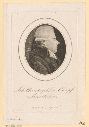 Portrait of Johann Christoph Jacob Cnopf