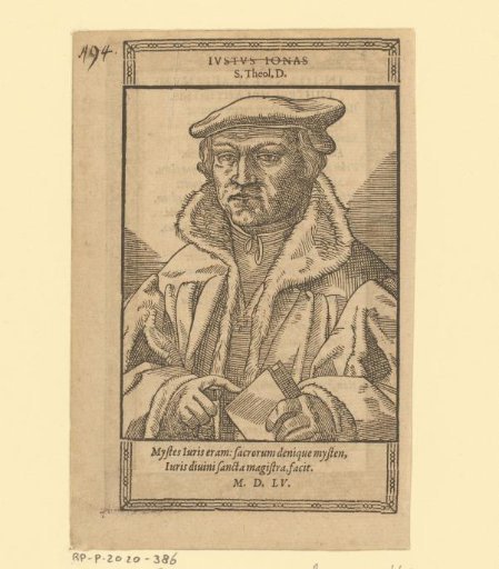 Portrait of Justus Jonas