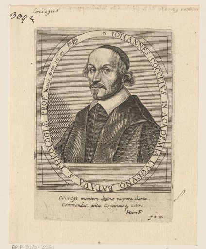 Portrait of Johannes Cocceius