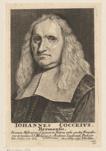 Portrait of Johannes Cocceius