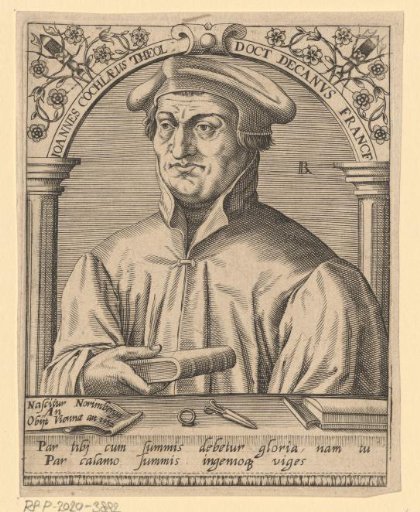 Portrait of Johann Cochlaeus