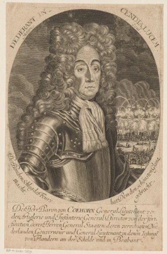 Portrait of Menno, Baron van Coehoorn