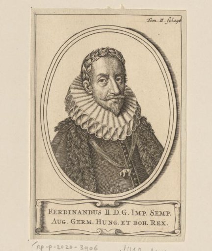 Portrait of Emperor Ferdinand II