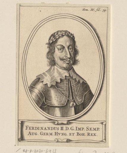 Portrait of Emperor Ferdinand III