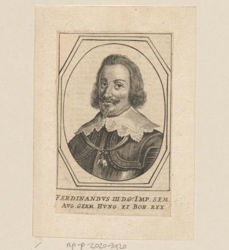 Portrait of Emperor Ferdinand III