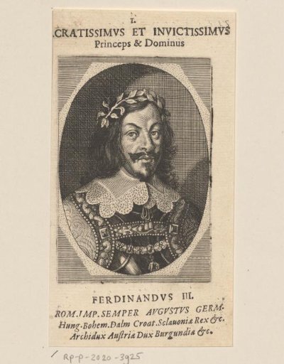 Portrait of Emperor Ferdinand III