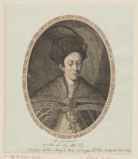 Portrait of Emperor Ferdinand III