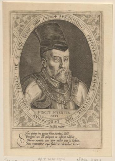 Portrait of Ferdinand II of Tyrol