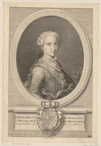Portrait of Ferdinand I of the Two Sicilies as King of Naples and Sicily