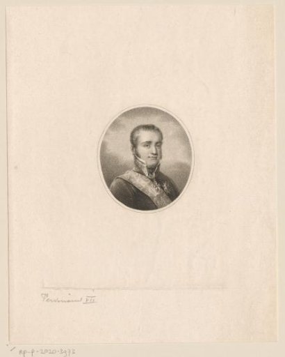 Portrait of Ferdinand VII of Spain