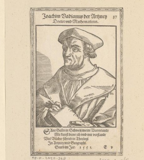 Portrait of Joachim von Watt