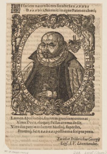 Portrait of Johann Brandis