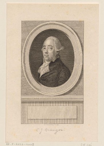 Portrait of Cornelis Ignatius Branger