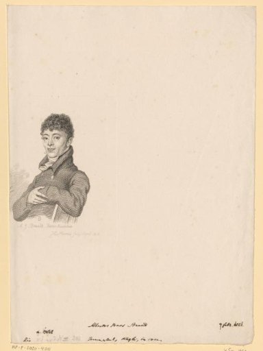 Portrait of Albertus Jonas Brandt