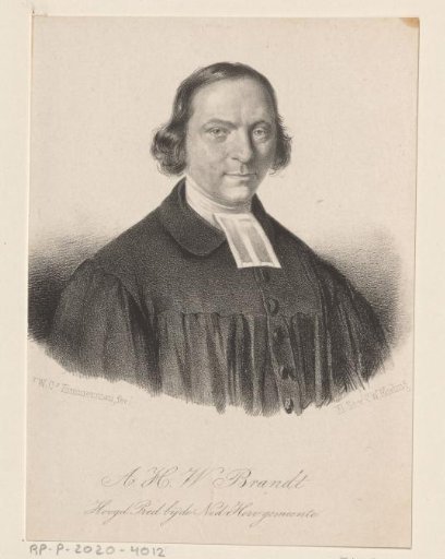 Portrait of A.H.W. Brandt