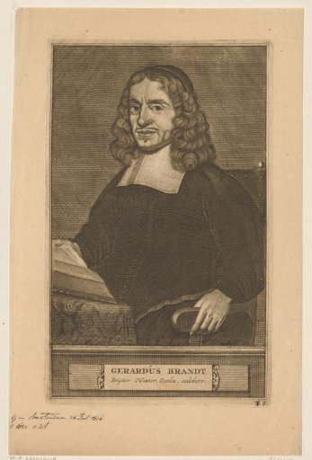 Portrait of Geeraert Brandt