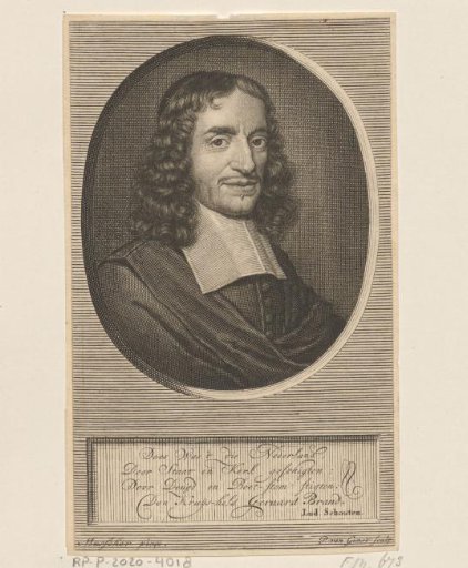 Portrait of Geeraert Brandt