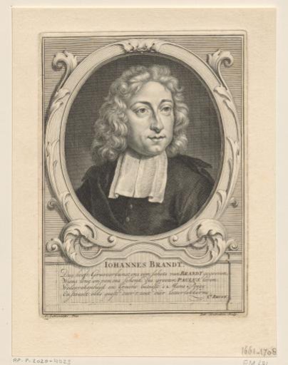 Portrait of Joannes Brandt