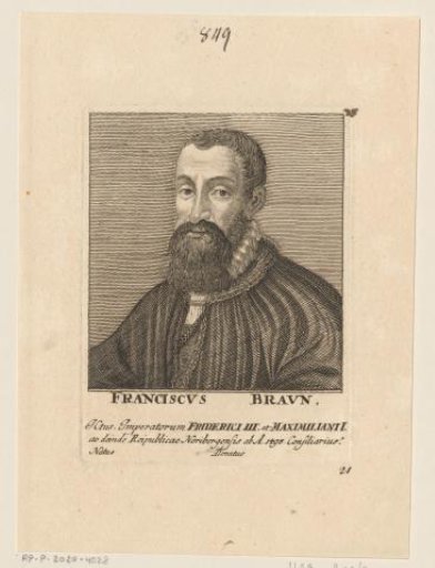 Portrait of Franz Braun