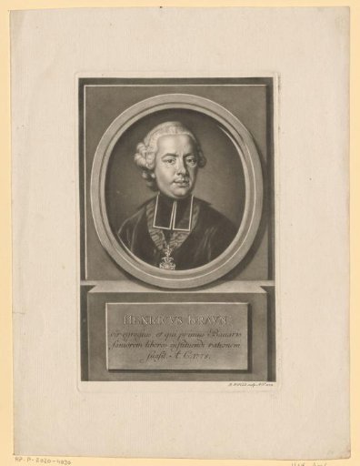 Portrait of Heinrich Braun