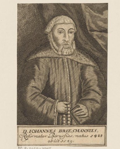 Portrait of Johann Briesmann