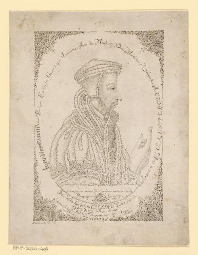 Portrait of John Calvin