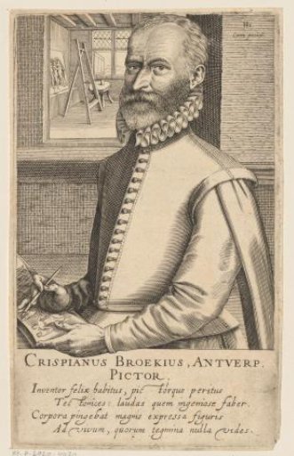 Portrait of Crispijn van den Broeck