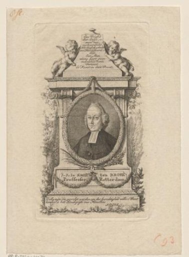 Portrait of Johan Jacob le Sage ten Broek