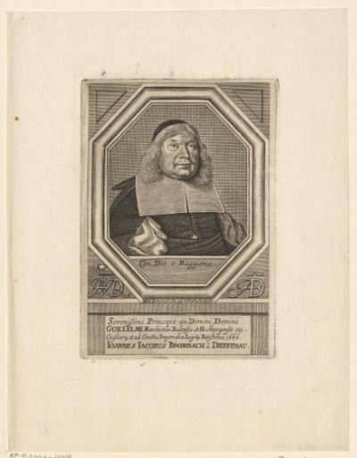 Portrait of Johann Jacob Brombach von Dieffenau