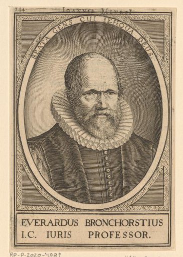 Portrait of Everard van Bronkhorst
