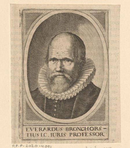 Portrait of Everard van Bronkhorst