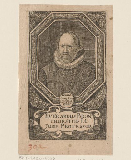 Portrait of Everard van Bronkhorst
