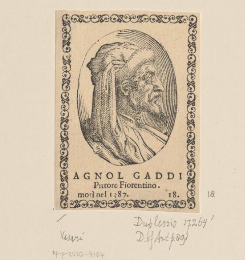 Portrait of Angelo Gaddi