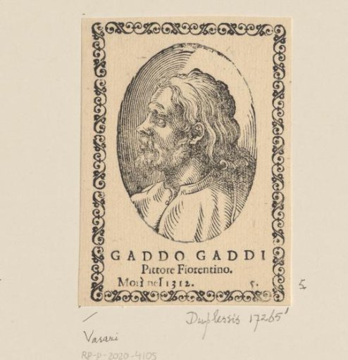 Portrait of Gaddo Gaddi