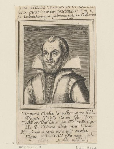 Portrait of Christoph Deichmann