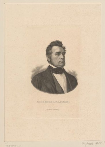 Portrait of Heinrich von Gagern