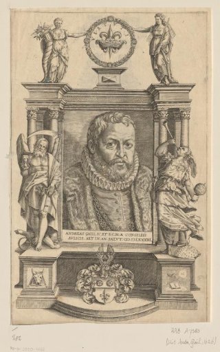 Portrait of Andreas Gaill at the age of 55