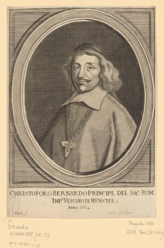 Portrait of Christoph Bernhard von Galen
