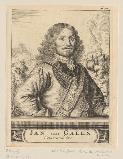 Portrait of Jan van Galen