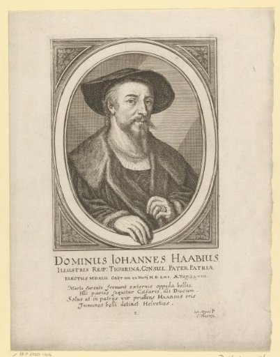 Portrait of Johannes Haab