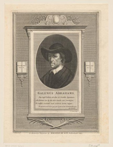 Portrait of Galenus Abrahamsz. de Haan
